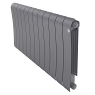 Радиатор биметаллический Royal Thermo Infinity 500 Silver Satin - 12 секционный (НС-1630025 РОЯЛ ТЕРМО)