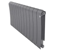 Радиатор биметаллический Royal Thermo Infinity 500 Silver Satin - 12 секционный (НС-1630025 РОЯЛ ТЕРМО)