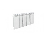 Радиатор биметаллический секционный Rifar Base 500 14 секций, боковое подключение