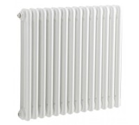 Радиатор стальной 3-х трубчатый Tesi 365 14 секций, нижнее подключение, белый Irsap