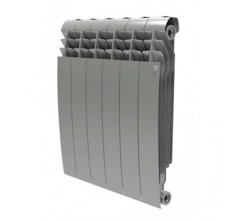 Радиатор алюминиевый секционный Royal Thermo Biliner Alum Silver Satin 500 х 10 секций Радиатор алюминиевый секционный Royal Thermo Biliner Alum Silver Satin 500 х 10 секций