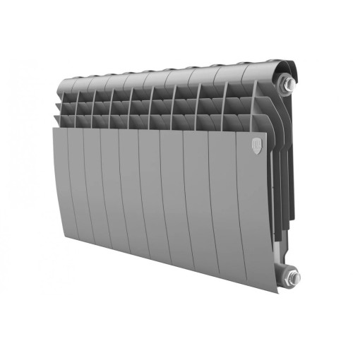 Радиатор Royal Thermo 350 х 10 секций BiLiner Silver Satin биметаллический секционный