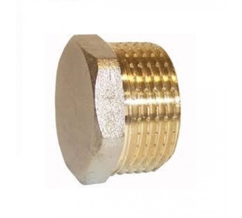 Заглушка 1/2" НР с белым колпаком никель Millennium Заглушка 1/2" НР с белым колпаком никель Millennium