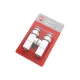 Набор дизайн-вентилей ROYAL THERMO CUBE осевой, белый, 1/2" (Роял Термо)
