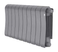 Радиатор биметаллический Royal Thermo Infinity 300 Silver Satin VR - 10 секционный (НС-1696347 РОЯЛ ТЕРМО)