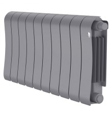 Радиатор биметаллический Royal Thermo Infinity 300 Silver Satin VR - 10 секционный (НС-1696347 РОЯЛ ТЕРМО)