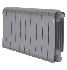 Радиатор биметаллический Royal Thermo Infinity 300 Silver Satin VR - 10 секционный (НС-1696347 РОЯЛ ТЕРМО)