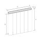 Радиатор АСКОН Classic РПК 100/250 (5 секций, 5,61 м, 290м х 425м)