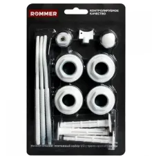Монтажный комплект ROMMER 1/2* (три кронштейна)