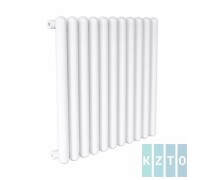 Радиатор стальной трубчатый Гармония С40 1-1750-12 секций, нижнее правое подключение, белый КЗТО