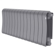 Радиатор биметаллический Royal Thermo Infinity 300 Silver Satin VR - 14 секционный (НС-1696349 РОЯЛ ТЕРМО)