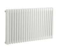 Радиатор стальной 3-х трубчатый Tesi 365 22 секций, боковое подключение, белый Irsap
