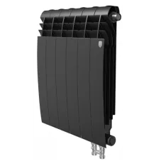 Радиатор Royal Thermo 500 х 4 секции BiLiner Noir Sable VD биметаллический секционный