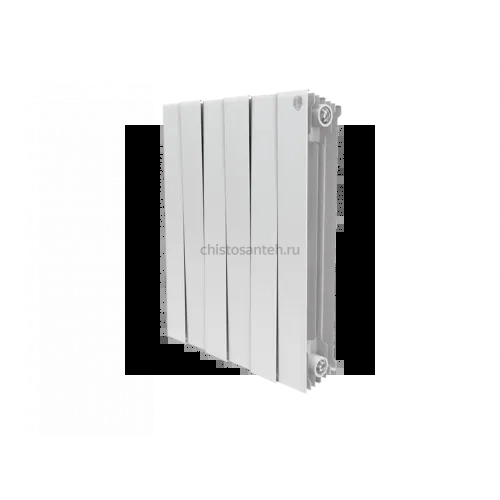 Радиатор Royal Thermo 500 х 8 секций PianoForte Bianco Traffico биметаллический секционный