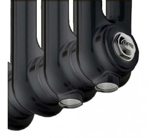 Стальной трубчатый радиатор RIFAR TUBOG TUB 3180 - 8 секций (Антрацит)