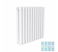 Радиатор стальной 2-х трубчатый Гармония С40 2-1000-13 секций, боковое подключение, белый КЗТО