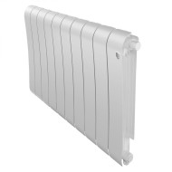 Радиатор биметаллический Royal Thermo Infinity 500 Bianco Traffico VR - 10 секционный (НС-1658376 РОЯЛ ТЕРМО)