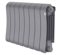 Радиатор биметаллический Royal Thermo Infinity 300 Silver Satin - 8 секционный (НС-1683697 РОЯЛ ТЕРМО)