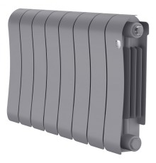 Радиатор биметаллический Royal Thermo Infinity 300 Silver Satin - 8 секционный (НС-1683697 РОЯЛ ТЕРМО)