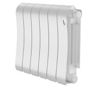 Радиатор биметаллический Royal Thermo Infinity 300 Bianco Traffico VR - 6 секционный (НС-1696338 РОЯЛ ТЕРМО)