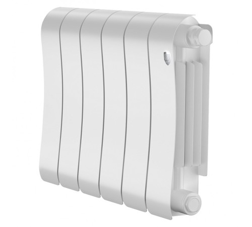 Радиатор биметаллический Royal Thermo Infinity 300 Bianco Traffico VR - 6 секционный (НС-1696338 РОЯЛ ТЕРМО)