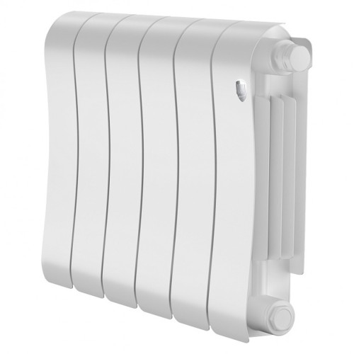 Радиатор биметаллический Royal Thermo Infinity 300 Bianco Traffico VR - 6 секционный (НС-1696338 РОЯЛ ТЕРМО)