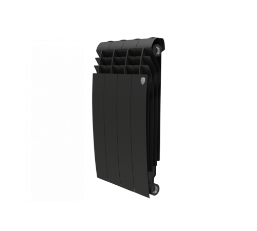 Радиатор Royal Thermo 500 х 4 секции BiLiner Noir Sable биметаллический секционный Радиатор Royal Thermo 500 х 4 секции BiLiner Noir Sable биметаллический секционный