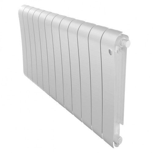 Радиатор биметаллический Royal Thermo Infinity 500 Bianco Traffico VR - 12 секционный (НС-1658377 РОЯЛ ТЕРМО)