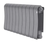Радиатор биметаллический Royal Thermo Infinity 300 Silver Satin - 10 секционный (НС-1683532 РОЯЛ ТЕРМО)