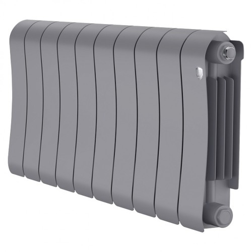 Радиатор биметаллический Royal Thermo Infinity 300 Silver Satin - 10 секционный (НС-1683532 РОЯЛ ТЕРМО)