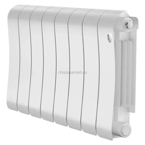 Радиатор биметаллический Royal Thermo Infinity 300 Bianco Traffico - 8 секционный (НС-1683691 РОЯЛ ТЕРМО)