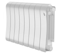 Радиатор биметаллический Royal Thermo Infinity 300 Bianco Traffico VR - 8 секционный (НС-1696339 РОЯЛ ТЕРМО)