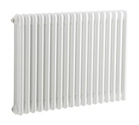 Радиатор стальной 3-х трубчатый Tesi 365 18 секций, боковое подключение, белый Irsap
