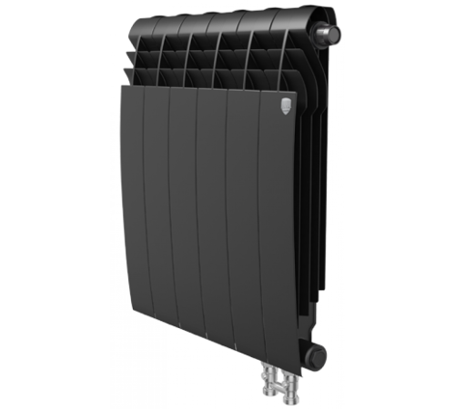 Радиатор Royal Thermo 500 х 10 секций BiLiner Noir Sable VD биметаллический секционный Радиатор Royal Thermo 500 х 10 секций BiLiner Noir Sable VD биметаллический секционный