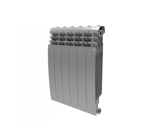 Радиатор Royal Thermo 500 х 4 секции BiLiner Silver Satin биметаллический секционный Радиатор Royal Thermo 500 х 4 секции BiLiner Silver Satin биметаллический секционный
