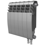 Радиатор Royal Thermo 500 х 8 секций BiLiner Silver Satin VD биметаллический секционный