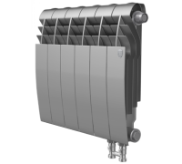 Радиатор Royal Thermo 500 х 8 секций BiLiner Silver Satin VD биметаллический секционный