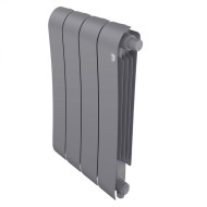 Радиатор биметаллический Royal Thermo Infinity 500 Silver Satin VR - 4 секционный (НС-1658387 РОЯЛ ТЕРМО)