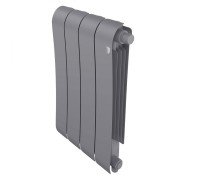 Радиатор биметаллический Royal Thermo Infinity 500 Silver Satin VR - 4 секционный (НС-1658387 РОЯЛ ТЕРМО)