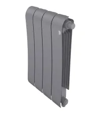 Радиатор биметаллический Royal Thermo Infinity 500 Silver Satin VR - 4 секционный (НС-1658387 РОЯЛ ТЕРМО)