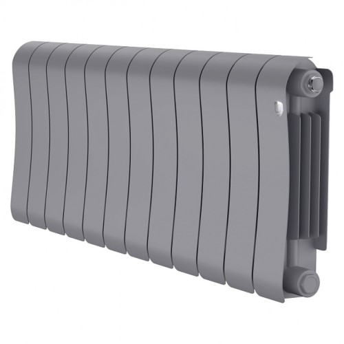 Радиатор биметаллический Royal Thermo Infinity 300 Silver Satin - 12 секционный (НС-1683522 РОЯЛ ТЕРМО)