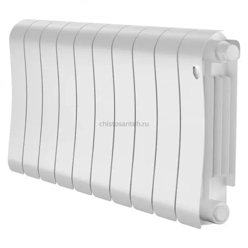 Радиатор биметаллический Royal Thermo Infinity 300 Bianco Traffico VR - 10 секционный (НС-1696333 РОЯЛ ТЕРМО)