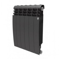 Радиатор алюминиевый секционный Royal Thermo Biliner Alum Noir Sable 500 х 4 секции