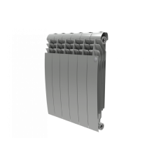 Радиатор Royal Thermo 500 х 12 секций BiLiner Silver Satin биметаллический секционный