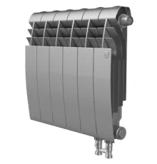 Радиатор Royal Thermo 500 х 10 секций BiLiner Silver Satin VD биметаллический секционный