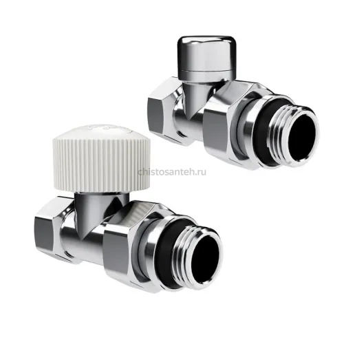Набор термостатический прямой Royal Thermo Design 1/2М30x1.5, хром (Роял Термо)