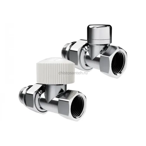 Набор термостатический прямой Royal Thermo Design 1/2М30x1.5, хром (Роял Термо)