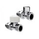 Набор термостатический прямой Royal Thermo Design 1/2М30x1.5, хром (Роял Термо)