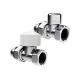 Набор термостатический прямой Royal Thermo Design 1/2М30x1.5, хром (Роял Термо)