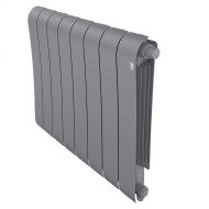 Радиатор биметаллический Royal Thermo Infinity 500 Silver Satin VR - 8 секционный (НС-1658389 РОЯЛ ТЕРМО)